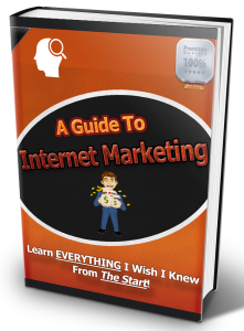 My Guide to Internet Marketing and Ideas to get started now!