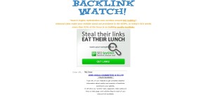 Backlink Watch Review - check backlinks for free