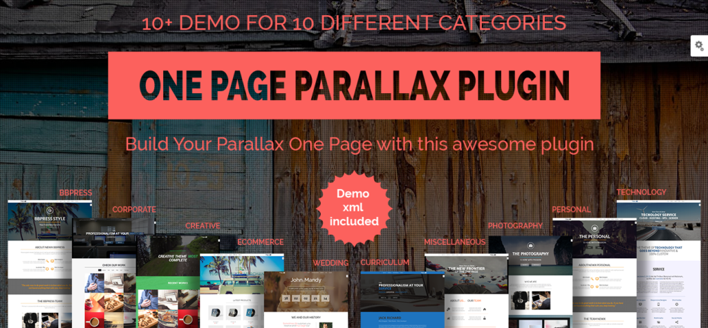 One-Page-Parallax-WP-Plugin