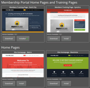 WordPress Profit Builder Install