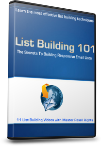 List Building 101 Videos
