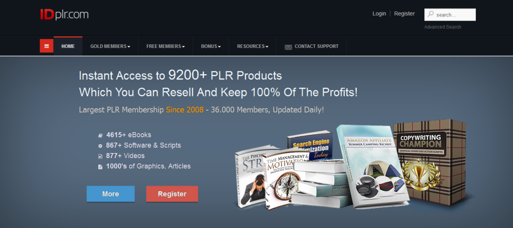 IDPLR membership - trusted and old old membership website