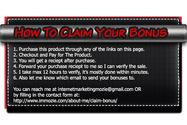 How to claim your bonus deal