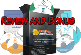 WordPress Income Formula PLR Videos Review and Bonus