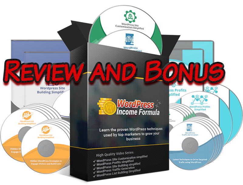 Best WP Income Formula PLR Videos Review And Exclusive Bonus