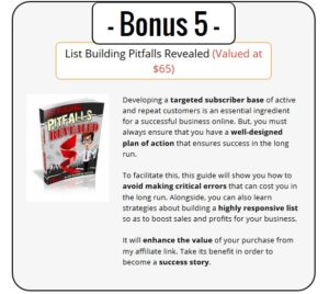 Best List Building 2.0 Bonus