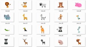 Pixel Studio FX 2.0 Bonus 10 - Vector Graphics - Animals