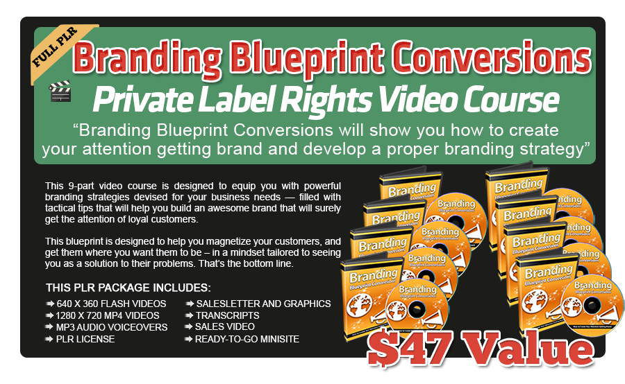 Pixel Studio FX 2.0 Bonus 23 - Branding Blueprint Conversions PLR Video Course