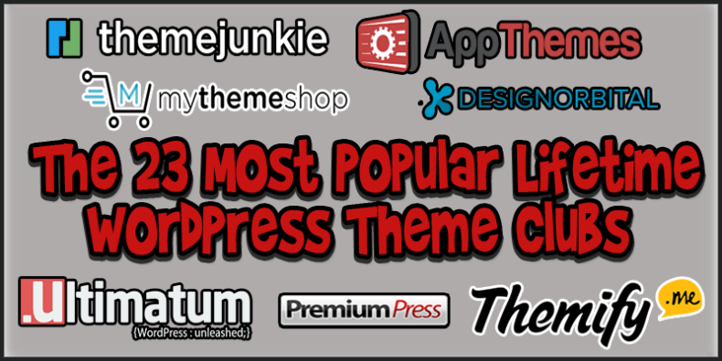 23 Best Lifetime Premium WordPress Themes Club Memberships