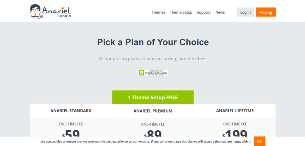 Anariel Design All Themes Lifetime Plan