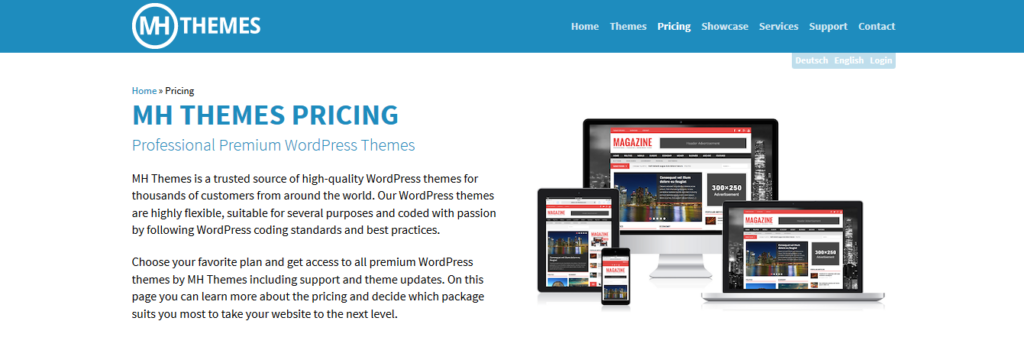 MH Themes Lifetime Access to all WordPress themes