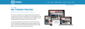 MH Themes Lifetime Access to all WordPress themes