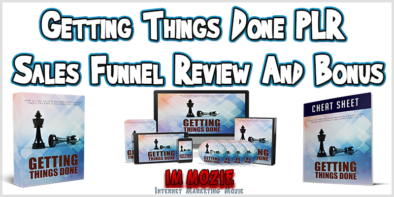 Getting Things Done PLR Sales Funnel Review And Bonus