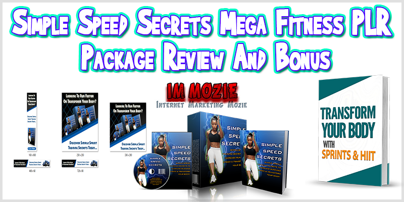 Simple Speed Secrets Mega Fitness PLR Package Review And Bonus