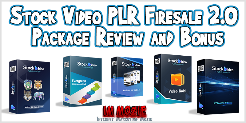 Stock Video PLR Firesale 2.0 Review And Bonus