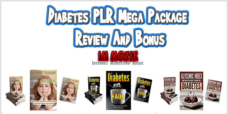 Diabetes PLR Mega Package