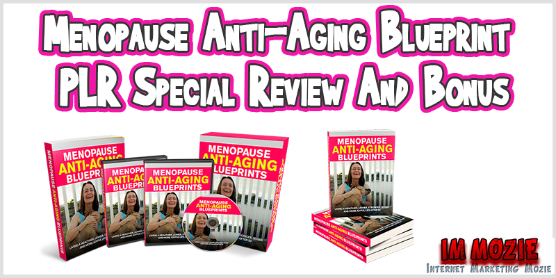 Menopause Anti-Aging Blueprint PLR Special