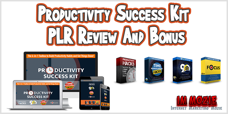 Productivity Success Kit PLR Review