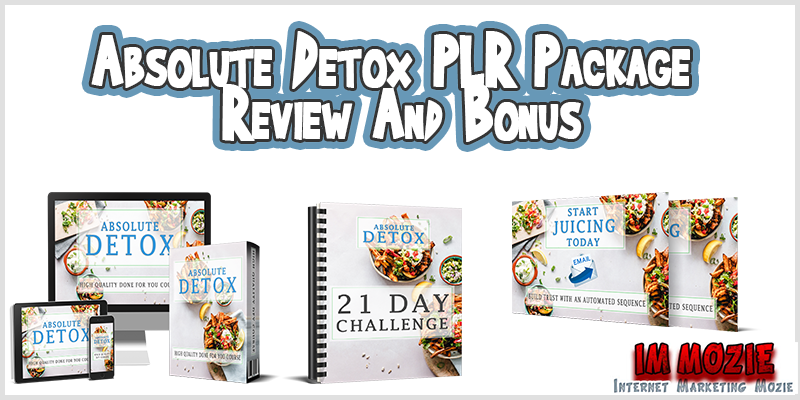 Absolute Detox PLR Package Review