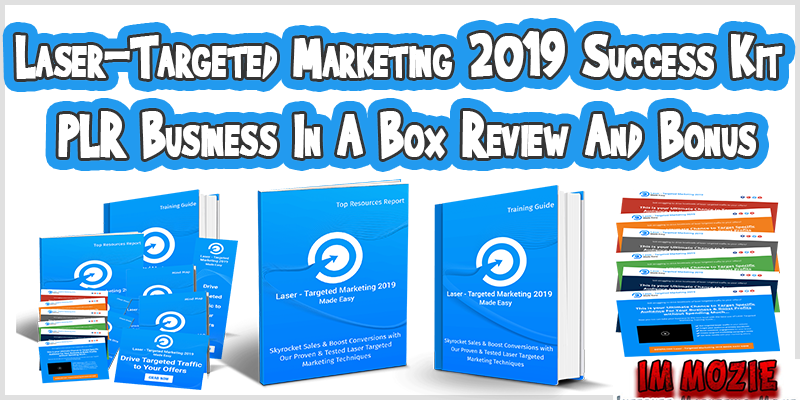 Laser-Targeted Marketing 2019 Success Kit PLR Business In A Box