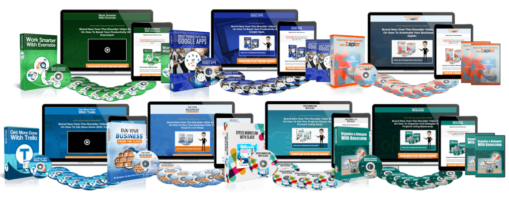 Business Productivity Huge PLR Video Bundle