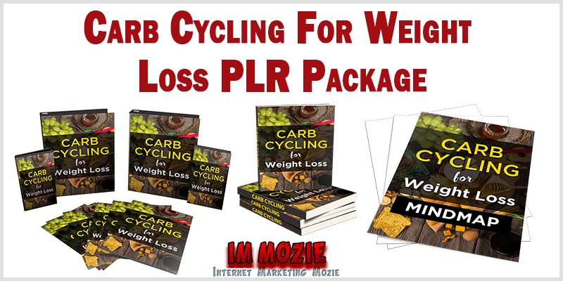 Carb Cycling For Weight Loss PLR Package