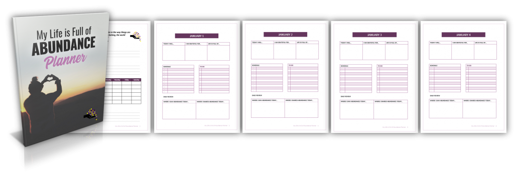 Developing an Abundance Mindset Planner 2
