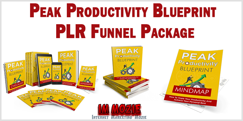Peak Productivity Blueprint PLR Funnel Package 1