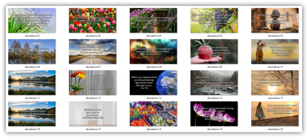 abundance graphics image