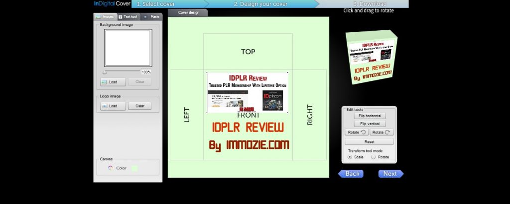 IDPLR eCover Creator