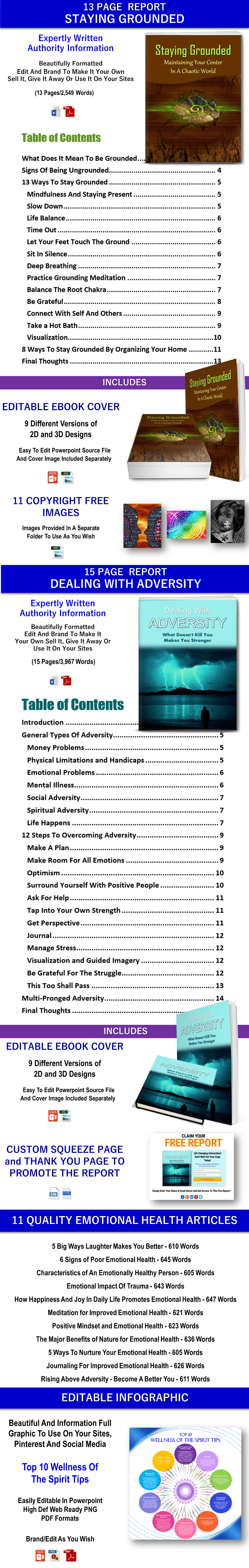 Combat Stress Find Inner Peace And Serenity Huge PLR Slide 3