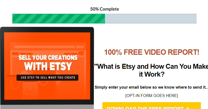 Etsy PLR Video Course Lead Magnet