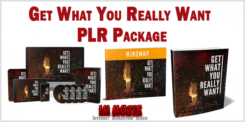 Get What You Really Want PLR Package Get What You Really Want PLR Package