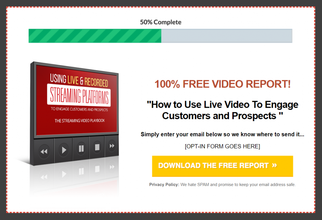 Streaming Video Playbook Lead Magnet