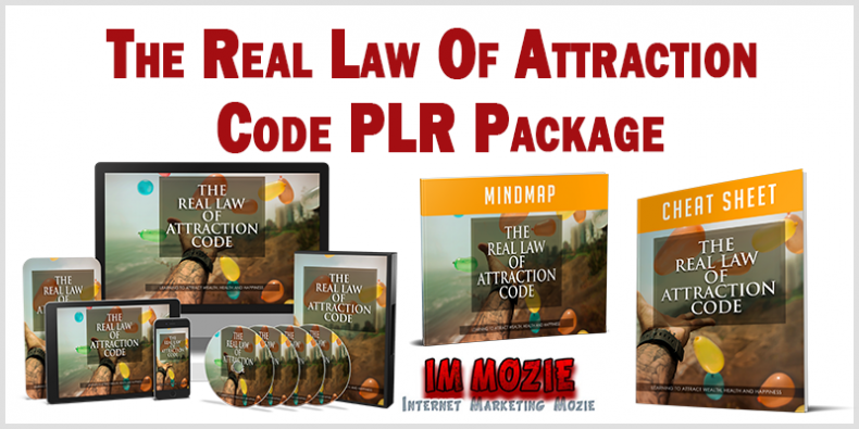 The Real Law Of Attraction Code PLR Package