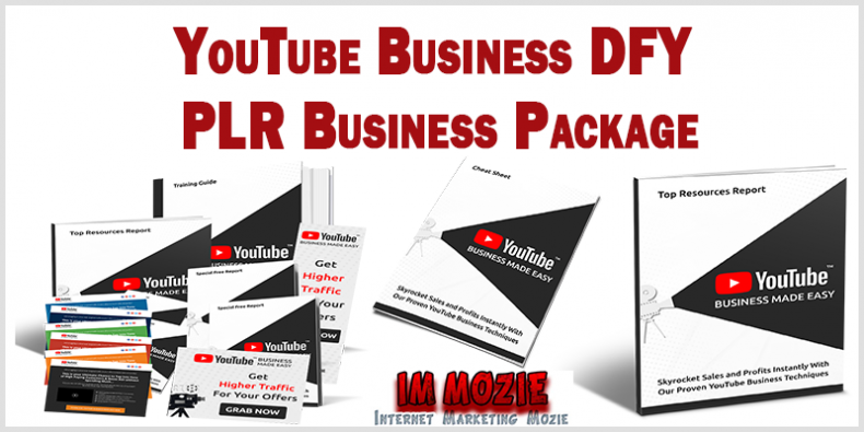 YouTube Business DFY PLR Business Package YouTube Business DFY PLR Business Package