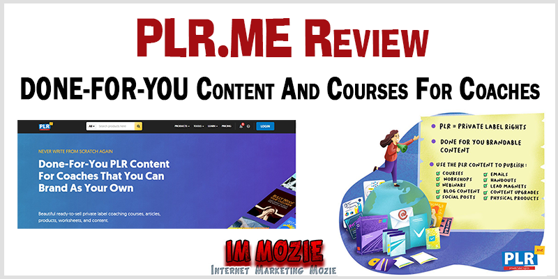 PLR.ME Review and Free Life Coaching PLR Downloads