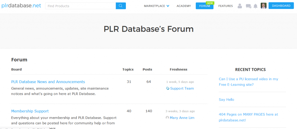 PLR Database Helpful PLR Forum