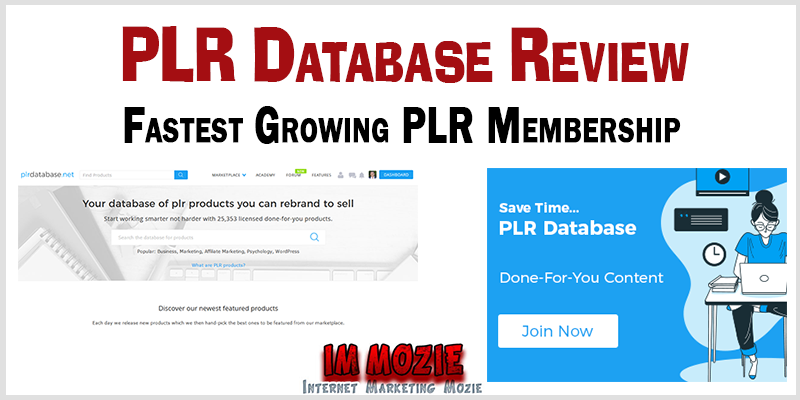 PLR Database Review – My Favorite and Fastest Growing PLR Membership