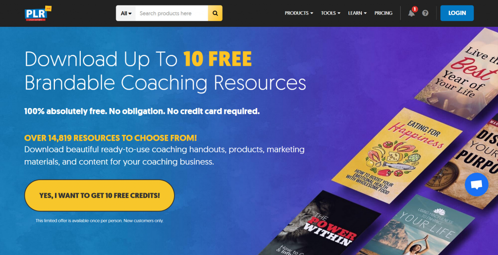 Free Brandable PLR Coaching Content at PLR.ME