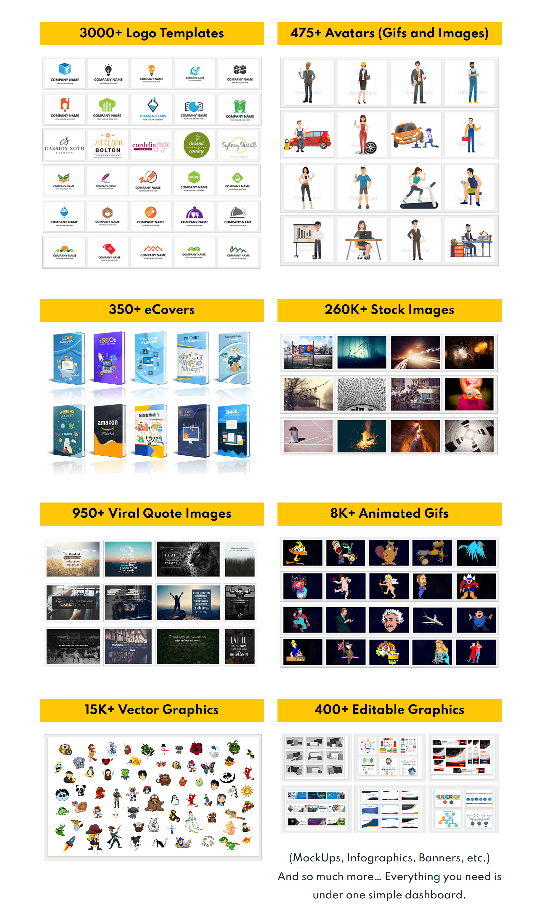 MediaCloudPro Editable and Downloadable Visual Assets