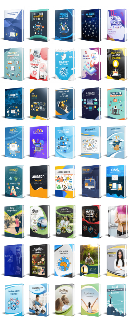 PLR Year End Sale 40 eBooks with 40 eCovers