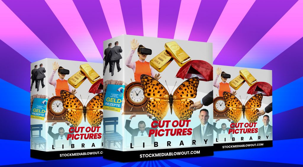 Stock Media Blowout Cut Out Pictures