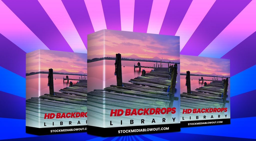 Stock Media Blowout HD Backdrops Library