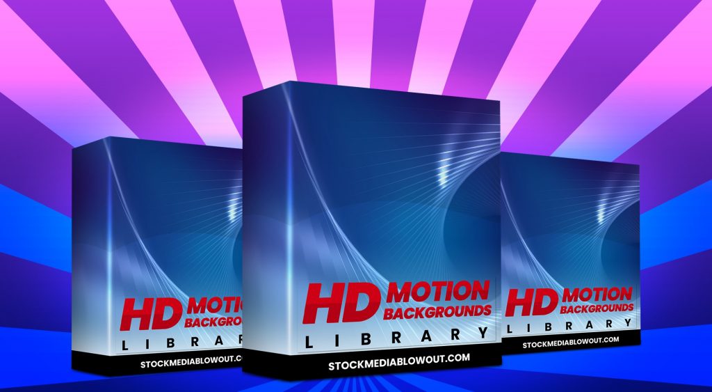 Stock Media Blowout HD Motion Backgrounds Library