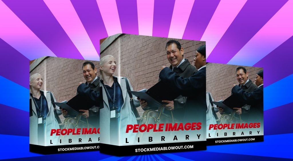 Stock Media Blowout People Images Library