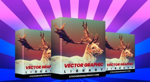 Stock Media Blowout Vector Graphics Library