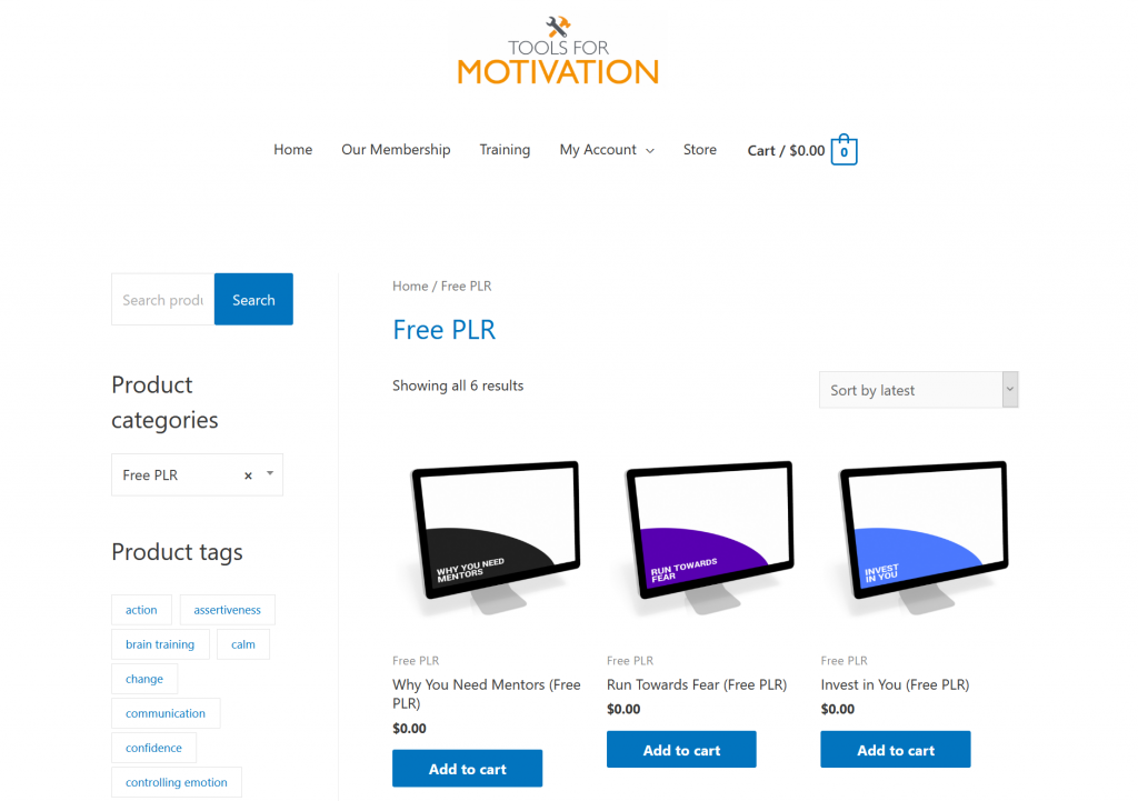 Tools for Motivation – Premium Free Self Help Coaching PLR Content