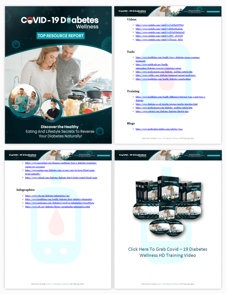 COVID 19 Diabetes Wellness Top Resources Report 2