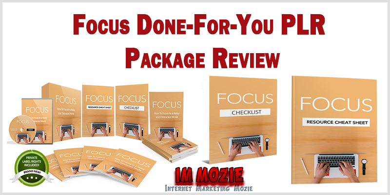 Focus Done-For-You PLR Package Review